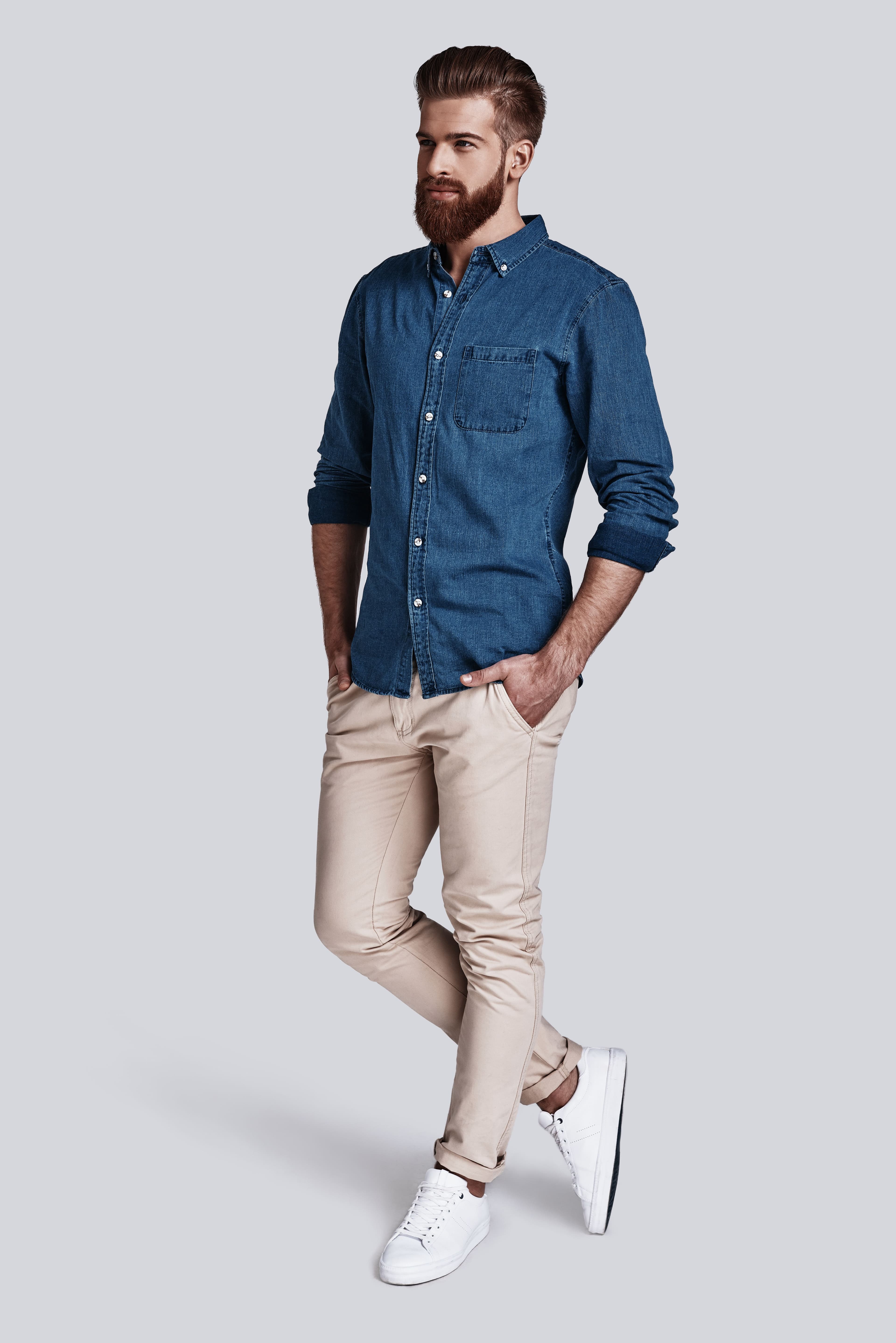 Relaxed Fit Denim Shirt